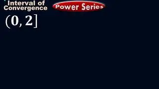 Interval of convergence in power series | Calculus by #moein