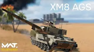 XM8 AGS Gameplay and Review | September Battlepass Reward | MWT: Tank Battles
