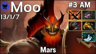 Moo [J.Storm] plays Mars!!! Dota 2 7.21
