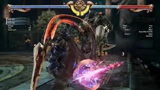 Soul Calibur VI Nightmare wall combo 148 dmg