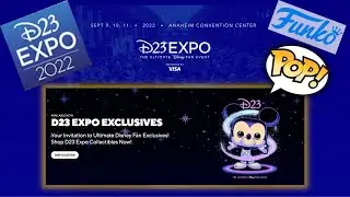 D23 Expo 2022 Exclusive Funkos | Available to Everyone!