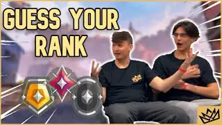 Valorant Pros Guess YOUR Ranks!!!