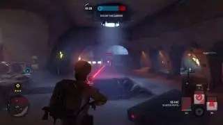 Star Wars Battlefront SE-14C/Cycler rifle killstreak (15 kills under 2 min)