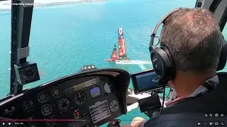 Emirates Team New Zealand aerial filming
