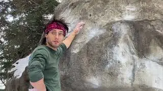 The Mondo Slap (V10), Big Hill Springs, Alberta