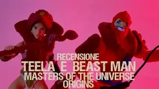 Teela & Beast Man Masters Of The Universe Origins Mattel | Recensione