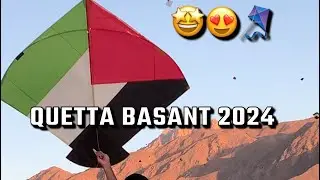 Quetta Basant 2024🤩🪁1st Day Celebration🥰😍Aj To Maza agaya