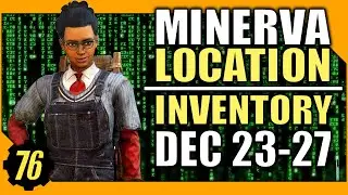 Fallout 76 Minerva's BIG SALE Location and Inventory December 23-27