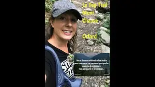 Top Mont Chauve, trail, MOnt Orford 2020