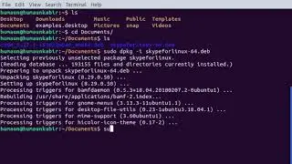 How to install deb package from terminal in Ubuntu 18.04