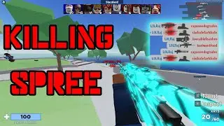 ARSENAL KILLING SPREE MONTAGE (ROBLOX)!!!