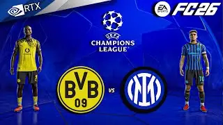 FC 26 - Borussia Dortmund vs Inter | Champions League 25/26 Full Match | PC&trade; [4K60]