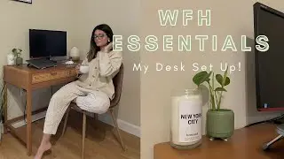 Home Office Essentials + My WFH Desk Set Up! | Katarina Brunette