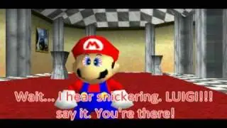 Super Mario 64: Mario gets drunk