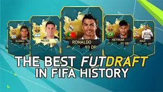 THE BEST FUT DRAFT IN FIFA HISTORY! 187 RATED DRAFT W/ 96 RONALDO, MESSI, NEYMAR, SUAREZ,  BALE!