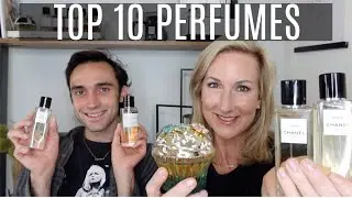 MY SON RANKS MY CURRENT TOP 10 PERFUMES | MOTHER/SON FRAGRANCE SESSION