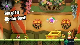 Super Mario Bros. Wonder Deep Magma Bog Deep Magma Bog Observatory 1
