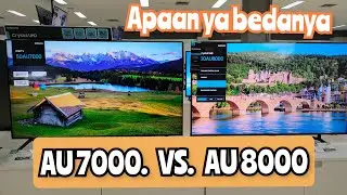 SAMSUNG LED TV SMART AU7000 VS AU8000 APA SIH BEDANYA?