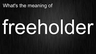 What's the meaning of 