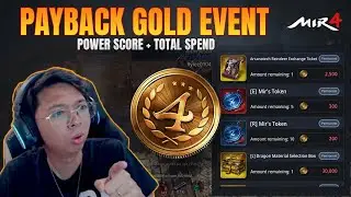 GET GOLD REWARDS IN 4 YEARS - MIR4 EVENT
