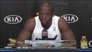 September 30, 2013 - NBATV - 2013 Miami Heat Media Day (Dwyane Wade Press Conference)
