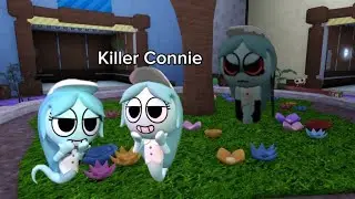 Invoking Killer Connie🩵🔪(With @Bear_baby_dandys_world )|Dandys world creepypasta 