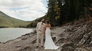 A Fall Wedding at Tunnel Mountain, Banff Alberta | Michael & Riley