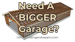 How To Build Wide Roofs - Don't Miss These Framing Essentials!