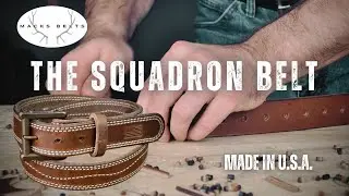 Macks Belts: The Squadron Belt | The Toughest Belts On Earth | Made in U.S.A.