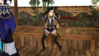 ✨ Navia & Clorinde &ndash; Lonely Lonely 【MMD】
