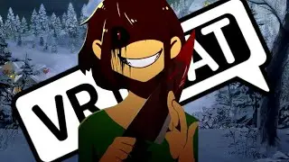 Undertale Chara Stabs EVERYONE! VRchat funny moments!
