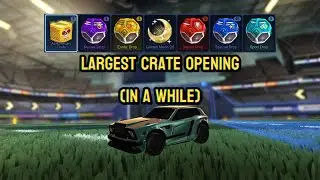 INSANE CRATE OPENING! | ROCKET LEAGUE CRATE OPENING