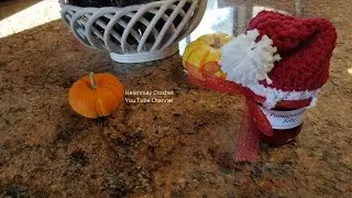 Crochet Quick Easy Santa Doll Hat DIY Tutorial