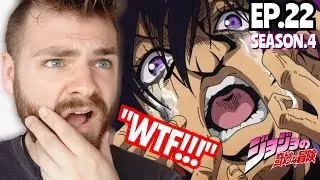 WHAT THE F*** ARE THEY DOING?! | JOJO'S BIZARRE ADVENTURE *PART 5* EPISODE 22 | (S4 EP:22) REACTION!