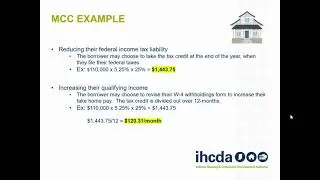 IHCDA Homeownership Department