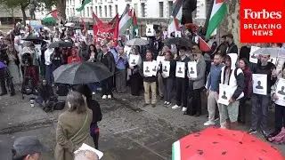 Members Of UK&rsquo;s National Union Of Journalists Hold Vigil For Journalists Killed By Israel In Gaza