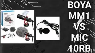 REVIEW TEST BOYA BY-MM1 VS MIC 10RB VS MIC BAWAAN LAPTOP
