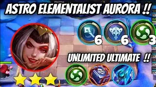 HYPER 3 STAR ASTRO ELEMENTALIST AURORA❗ UNLIMITED ULTIMATE ❗MLBB MAGIC CHESS