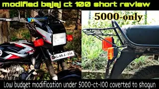 CT 100 MODIFIED