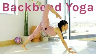 Beginner - Intermediate Backbend Yoga Flow ♥ Full Body Yoga For Back Flexibility