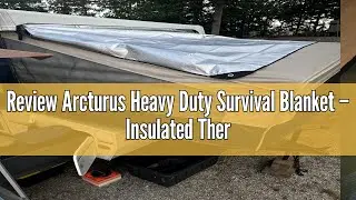 Review Arcturus Heavy Duty Survival Blanket &ndash; Insulated Thermal Reflective Tarp - 60