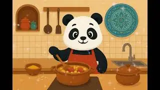Panda Makes Dizi 🐼🍲 | Cute Panda Cooking Persian Food