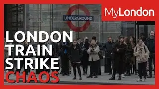 Underground and National Rail services grind to a halt due to weather and industrial action