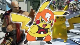 ASI ES EL TEKKEN CON PERSONAJES DE POKEMON