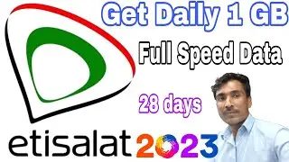 How to get 28 GB Etisalat internet Packages 2023-Etisalat Data packages 2023