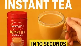 Wagh Bakri Instant Tea ☕ | 10 सेकंड में असली चाय का स्वाद#TeaLovers #instanttea #tea #swad #swag #op