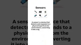 Sensors| What is Sensor| Types of Sensors| #sensor #electrical #component #electrnic #education