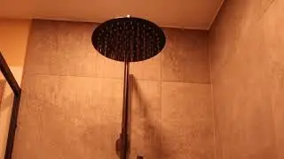 Royalty Free Background video -  Shower head - Water Running Sound - Sound Effect (2).