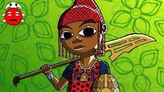 An African Cartoon/Anime Art Style