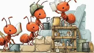 &ldquo;The Hardworking Ants | Ants Kids Story About Teamwork & Learning&rdquo;